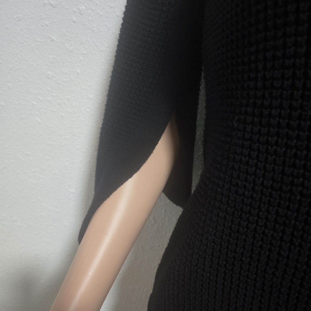 H by Halston Black Cowl Neck Sweater - Picture 10 of 12